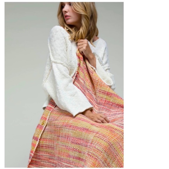 Blood Orange Chunky Yarn Multicolor Throw
Blanket - Picture 4 of 6